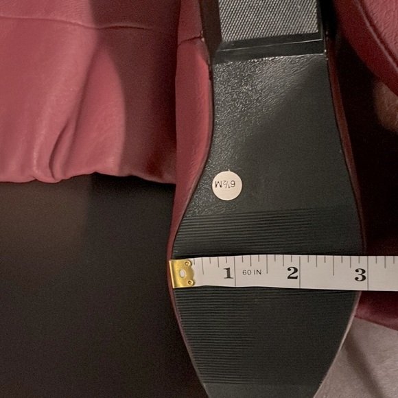 Classique red leather upper boots, size 6 1/2M - Picture 10 of 13